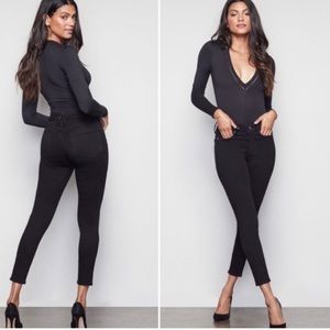 NEW Good American Suede Like jeans